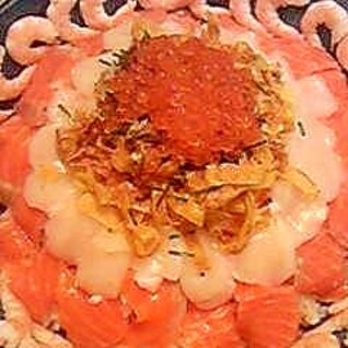 ひな祭り♪海鮮ちらし寿司☆